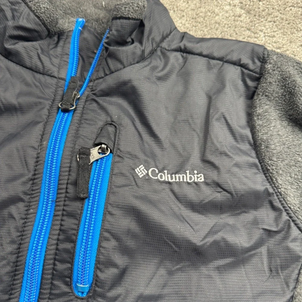 Columbia Youth Boys Small 8 Fleece Full Zip Jacket